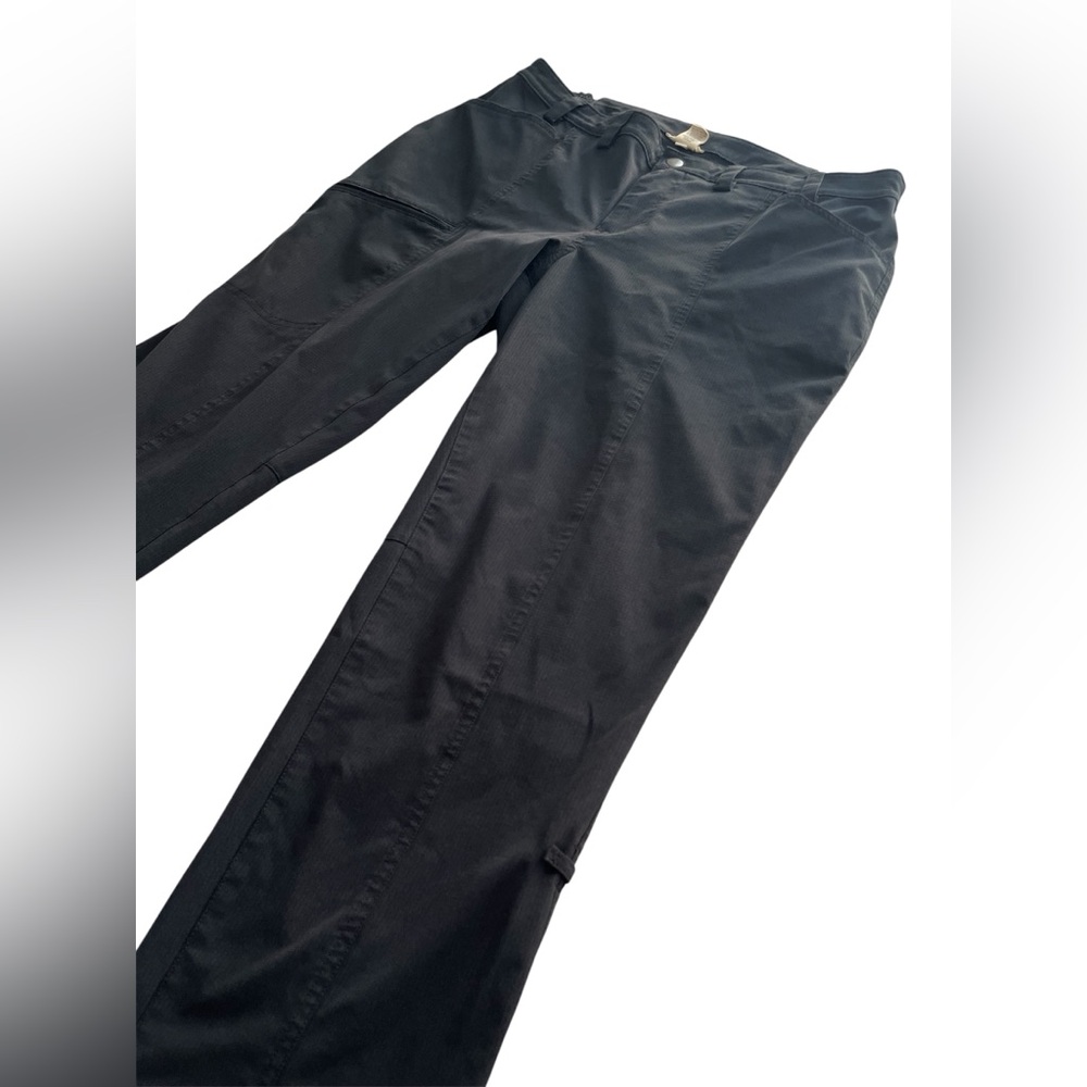 Black Duluth Trading Women's Bootcut Pants 16x29